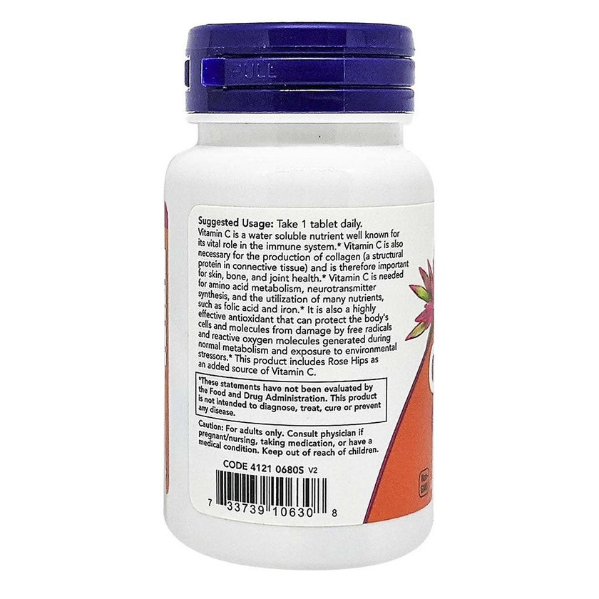 Now C-1000 Vitamin C With Rose Hips Tablets, Pack of 30's