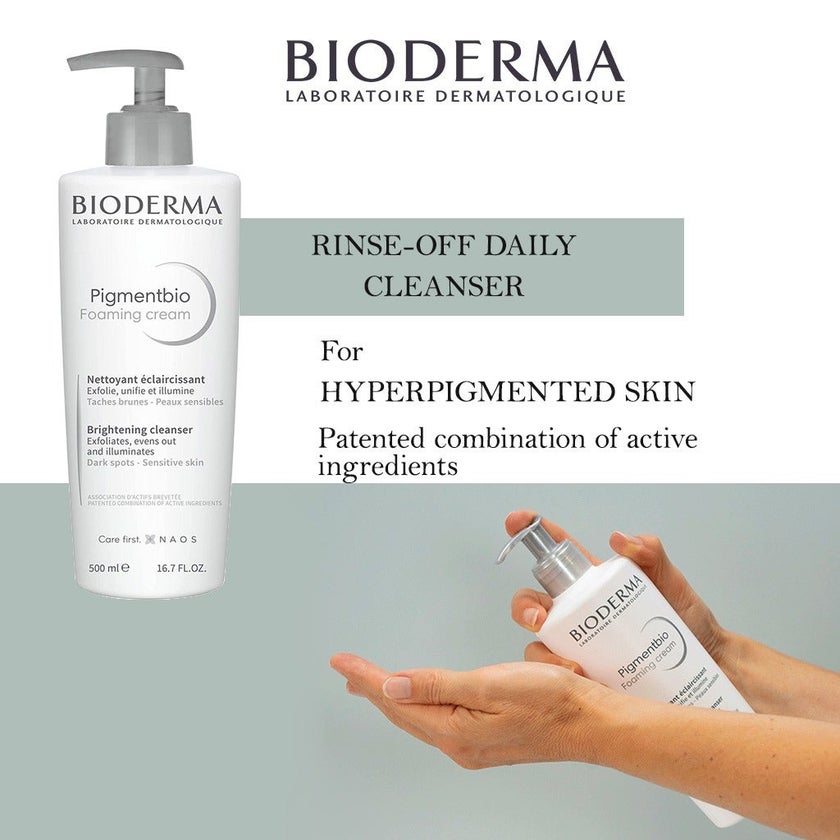 Bioderma Pigmentbio Foaming Cream Brightening Cleanser