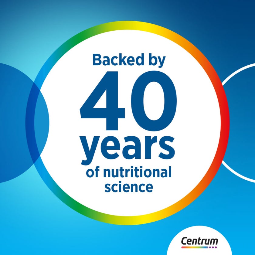 Centrum Men's Multivitamin Supplement Tablets, Pack of 100's