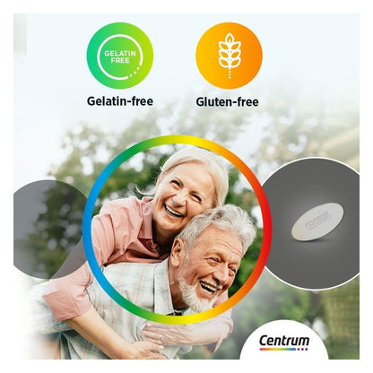 Centrum Silver 50+ Adult Multivitamin Tablets, Pack of 100's