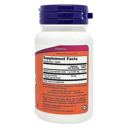 Now C-1000 Vitamin C With Rose Hips Tablets, Pack of 30's