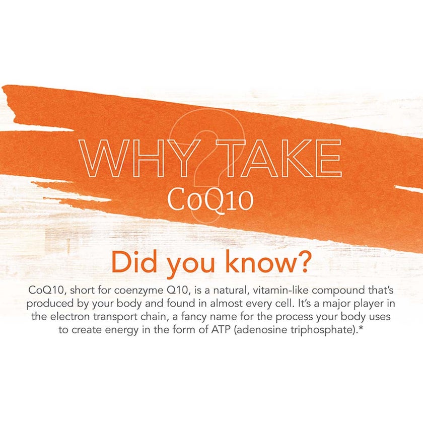 Now CoQ10 100mg Softgels, Pack of 50's