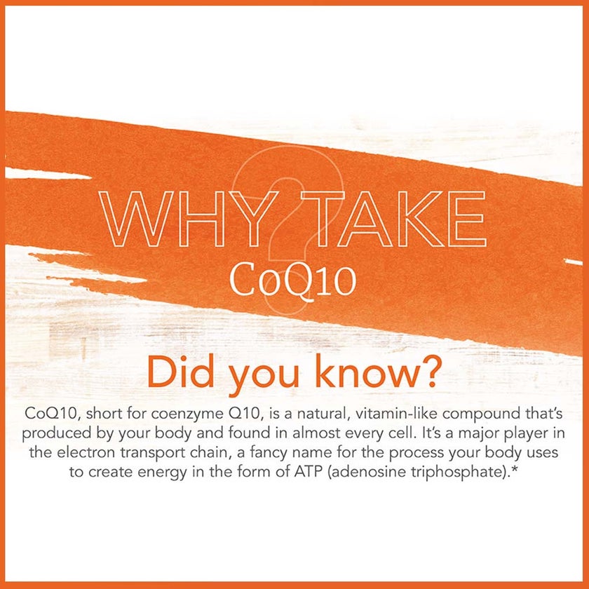 Now CoQ10 50mg Antioxidant Softgels For Heart Health & Energy, Pack of 50's