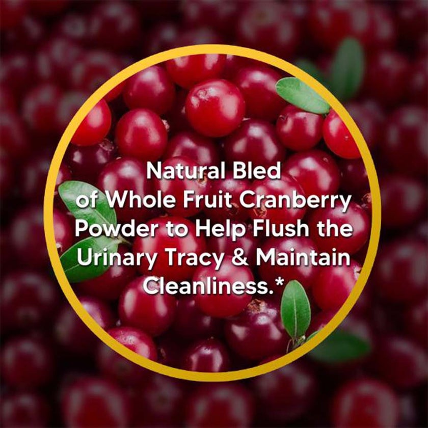 Now Cranberry Capsules With Vitamin C For Healthy Urinary Health, Pack of 100's