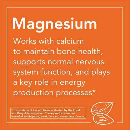 Now Magnesium 400mg Capsules, Pack of 180's
