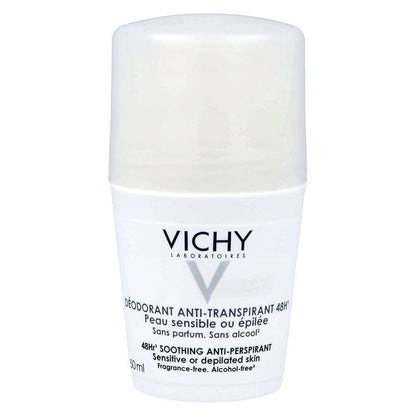 Vichy 48 Hours Soothing Anti Perspirant Deodorant For Sensitive Skin 50ml