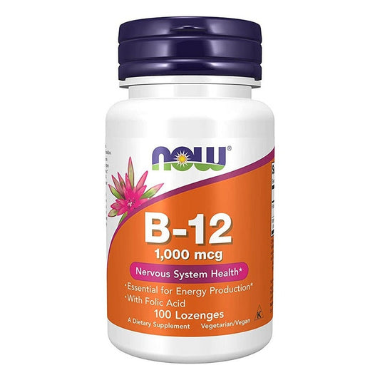 Now B-12 1000mcg Lozenges, Pack of 100's