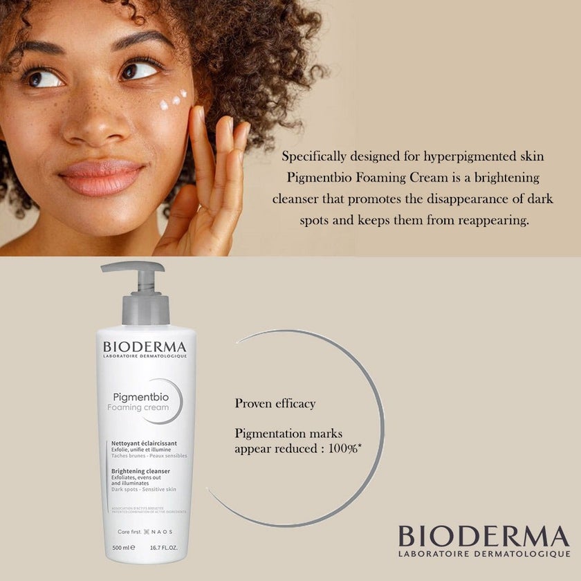 Bioderma Pigmentbio Foaming Cream Brightening Cleanser