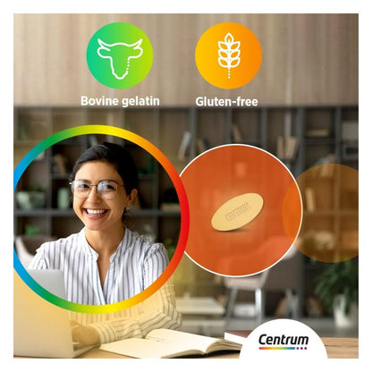 Centrum Energy Multivitamin Supplement Tablets, Pack of 30's