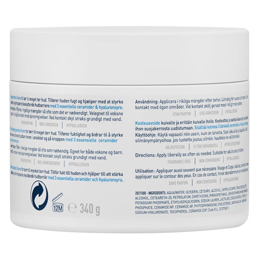 CeraVe Moisturising Cream For Dry To Very Dry Skin