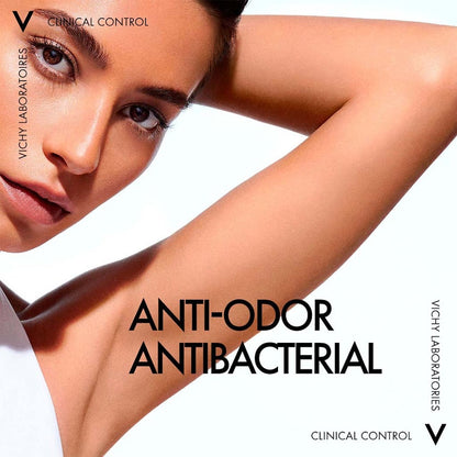 Vichy 96 Hour Clinical Control Dry Touch Anti-Odour Deodorant Roll-On For Women 50ml