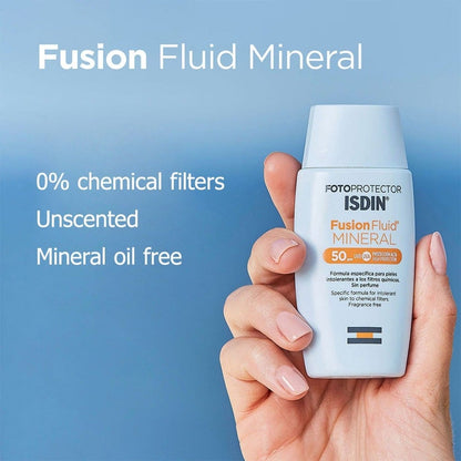 Isdin Fotoprotector Mineral Fusion Fluid with SPF50, 50ml