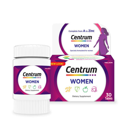 Centrum Women's Multivitamin Supplement Tablets, Pack of 30's