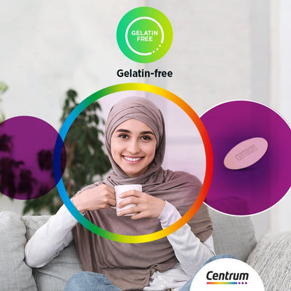 Centrum Women's Multivitamin Supplement Tablets, Pack of 30's