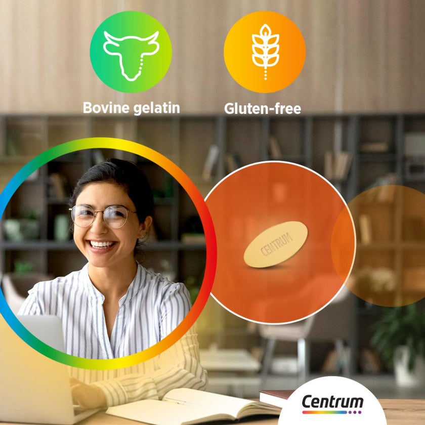 Centrum Energy Multivitamin Supplement Tablets, Pack of 100's