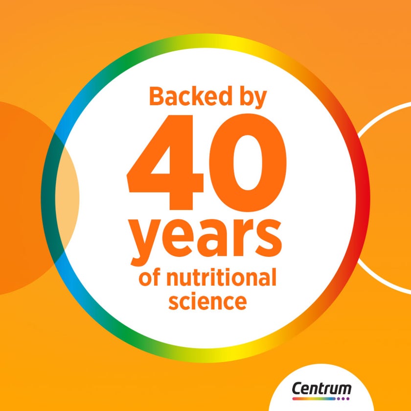 Centrum Energy Multivitamin Supplement Tablets, Pack of 100's