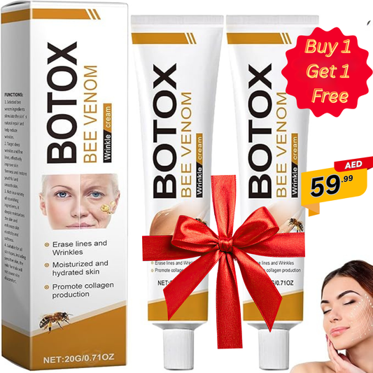 Botox Bee Venom Wrinkle Removal & Firming, Moisturizing, Lifting, Anti-Aging & Recovery for All Skin Type.