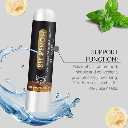 Bee Venom Male Vitality boost Nasal Inhaler Stick Frequent Urination Prostate Discomfort Improving Stick for Men