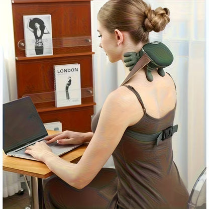 Smart Neck - Shoulder Massager with Heat, Deep Tissue Kneading Relief