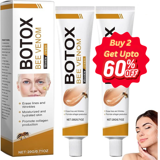 Bee Venom Wrinkle Removal & Firming, Moisturizing, Lifting & Recovery for All Skin Type, Anti-Aging Bee Venom Cream,Face Cream Moisturiser