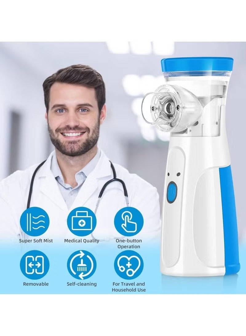 Portable Mesh Nebulizer– Adults & Kids