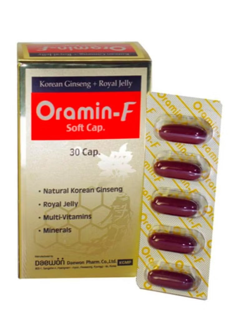 Oramin F – 30 Capsules – Multivitamin and Mineral Supplement for Overall Health & Vitality