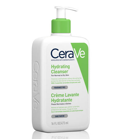 CeraVe Hydrating Fragrance Free Cleanser For Normal To Dry Skin